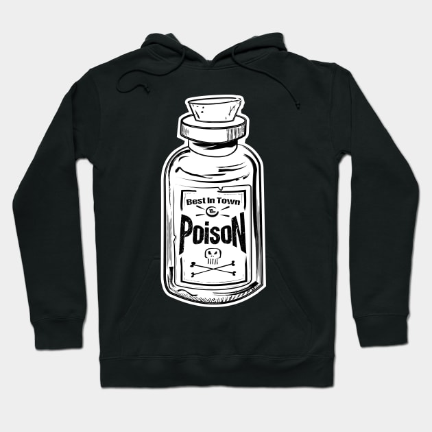 Poison bottle Hoodie by SimonSay